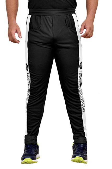 Energica Active Men's Solid Trackpants RDE-23 ,Color- Black