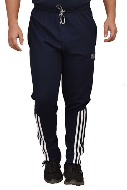 Energica Active Men's Solid Trackpants RDE-52 ,Color- Blue